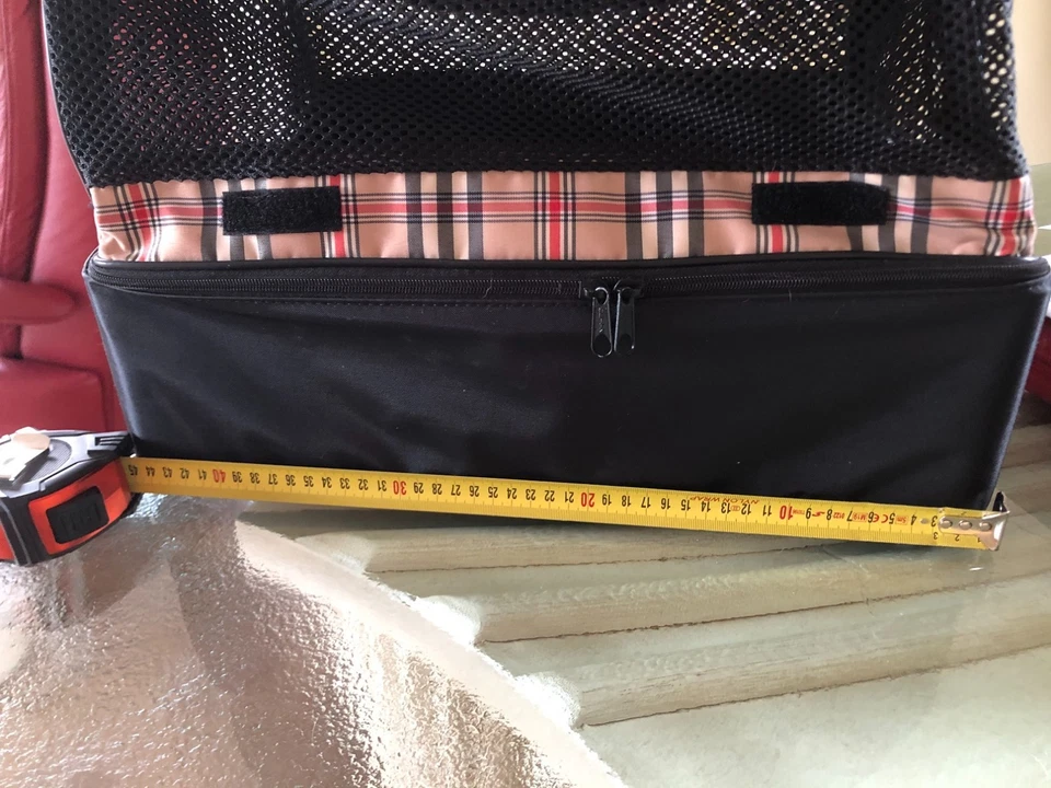 Luxus Transporttasche Länge 44cm Höhe 32cm Breite 25cm z.B. Top für Chihuahua - Bild 4 von 4