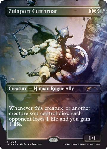 🌈 FOIL - Frank Frazetta Seconda Esposizione MTG Tana Segreta NUOVO ⏩️SPEDIZIONE OGGI🆕️☑ - Foto 5 di 8