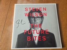 Image of STEVEN WILSON - THE FUTURE BITES 12" BLACK VINYL (SIGNED SLEEVE)
