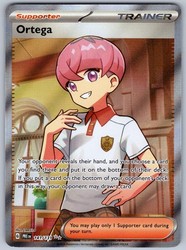 Ortega 141/131 Prismatic Evolutions Ultra Rare Full Art Holo Trainer