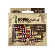 NEW Pride Sports Nova Bamboo Wood Golf Tees 2 3/4" - Choose Quantity
