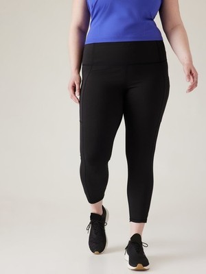Athleta Ultimate Stash Leggings in Black Size 2X