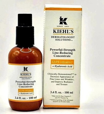 Kiehl's POWERFUL-STRENGTH Line Reducing Concentrate. 3.4 oz/100 ml Vitamin C