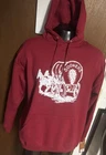 NWT $65 Retro Brand Oklahoma OU Sooners Sewn-On Hoodie Mens L Sooner Schooner