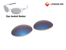 LINEGEAR Navy Blue Non-Polarized Lens for Oakley Eye Jacket REDUX [EJR-NB]