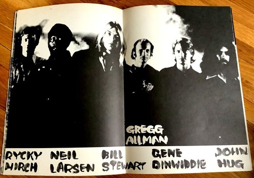 Gregg Allman Brothers Japan Tour 1977 Concert Program Book w/ Ticket Stub - Picture 9 of 16