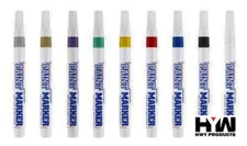 3/Pk Waterproof Permanent Paint Markers Pen Car Tire Tread Rubber Metal - 3 pcs