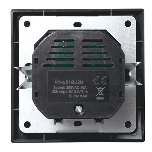 Schalterserie McPower Flair schwarz Steckd., Schalter, Antennendose, Dimmer X - Bild 37 von 110