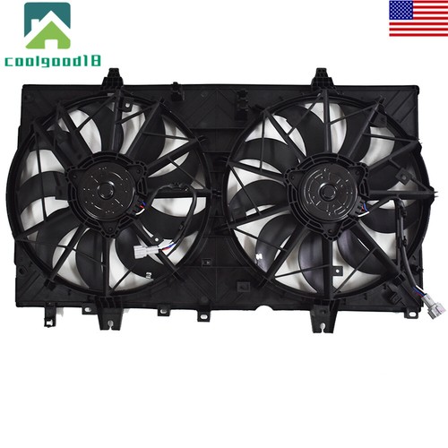 Ventilador condensador aire acondicionado radiador apto para Nissan Rogue 2014-20 X-Trail 14-20 - Imagen 7 de 10