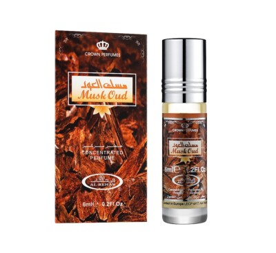 Musk Oud 6ml Misk Al-Rehab Parfum Duft Parfümöl für HERREN & DAMEN Scent Oil