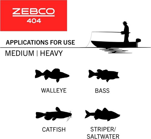 Ambidextrous 404 Spincast Fishing Combo with Built-in Bite Alert & Tackle Set - Picture 10 of 13