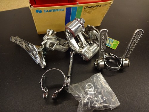 NOS SHIMANO DURA-ACE EX PROFESSIONAL 10 SPEED SET SHIFTER GROUP - Picture 6 of 9