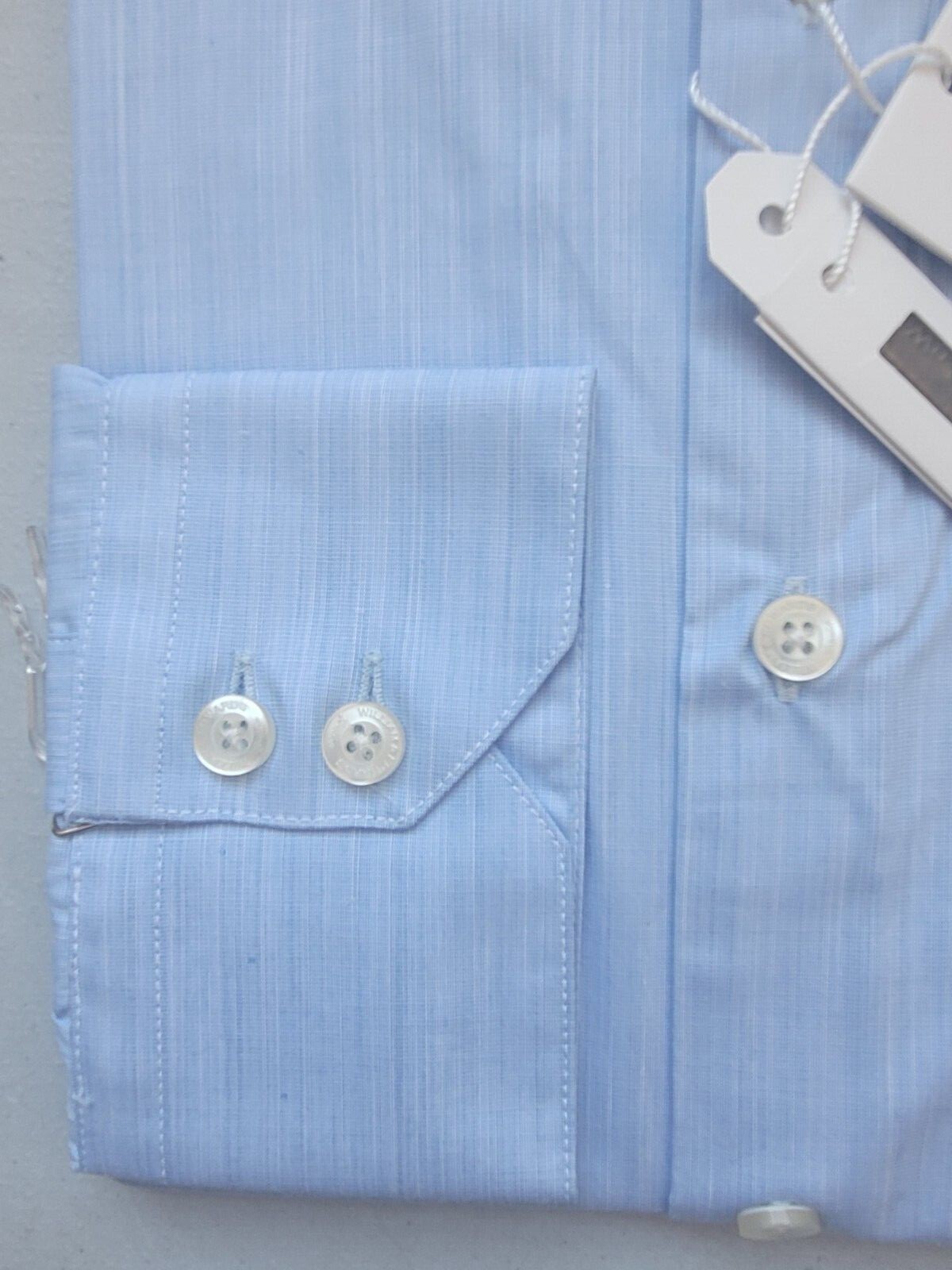 William & Edwards Formal Shirt Covent Gardens London 17.5" Blue (2) eBay