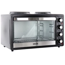 Better Chef Im-252Db Central Xl Toaster Oven And Broiler Dual Solid Element
