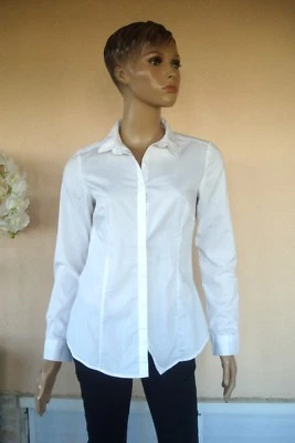 CHEMISIER BLANC  T  36  NEUF - Photo 1/4