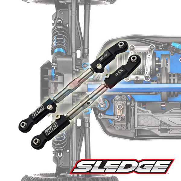 GPM ALLOY FRONT TOE LINKS 9549 FOR TRAXXAS 1/8 4WD SLEDGE MONSTER
