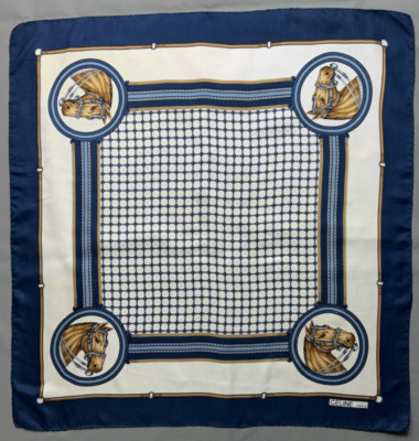 Authentique Foulard '' Céline '' / Authentic '' Céline '' Scarf