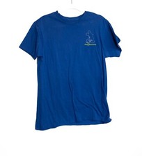 Vintage Walt Disney World Blue L T-Shirt Featuring Mickey Mouse Outline  Disney