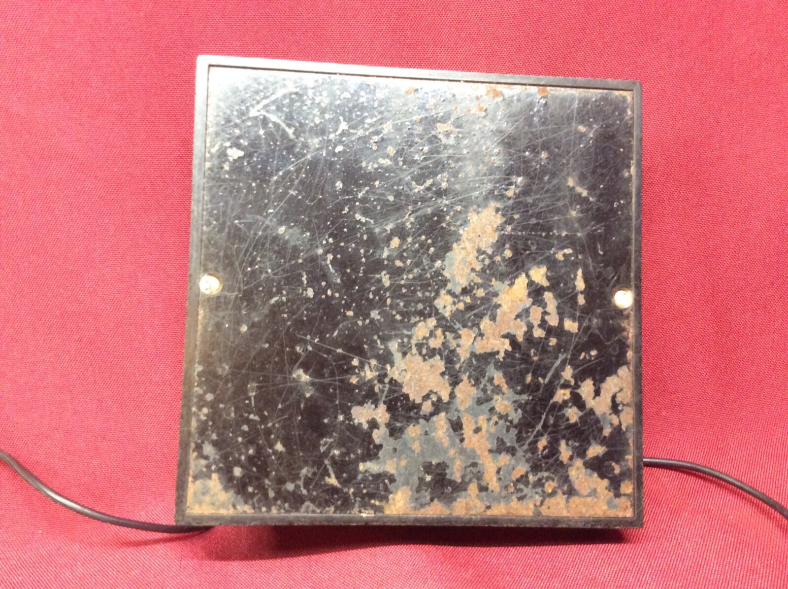 Rare L. E. Knott Apparatus Co. Cambridge Ammeter Bakelite Untested