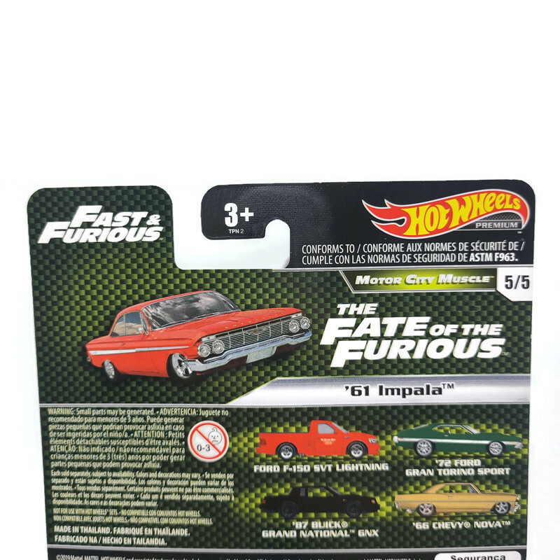 Set Completo Hot Wheels Premium Fast & Furious 2019 - Mai Aperto - Raro