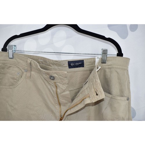 AG NWT Adriano Goldschmied Everett Sueded Stretch Sateen Slim Straight Leg Pants - Picture 6 of 11