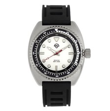 Shield Dreyer Mens Diver Strap Watch - Silver