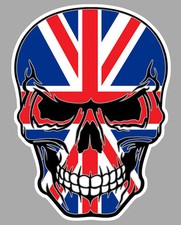 DEATHHEAD GB UK HOT ROD RAT'S BIKER STICKER STICKER 10cmX8cm SA158
