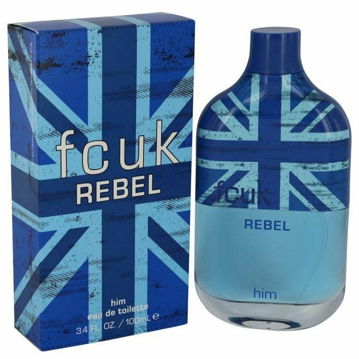 FCUK REBEL by French Connection cologne for men EDT 3.3 3.4 oz