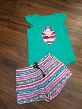 GYMBOREE OUTFIT TOP 8 BOTTOM 7 MULTICOLORED