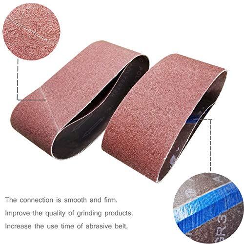 4 x 21Inch Sanding Belts for Belt Sander 4x21 eBay