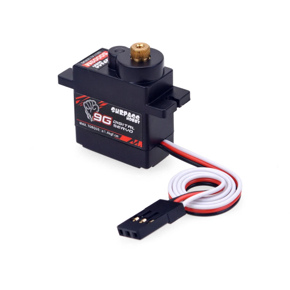 Mini Digital Servo 9G Metal Gear for RC Airplane Auto Car Boat Robot - Image 4 of 4