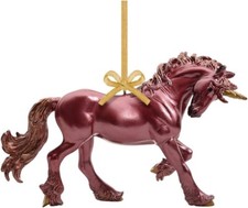Breyer Scarlet Holiday 2024 Unicorn Ornament