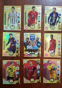 FIFA 365 Panini 2020-2021 Complete Set 9 RARE adrenalyn XL ...