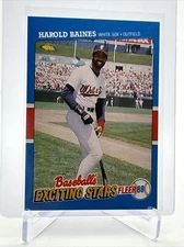 1988 Fleer Baseball's Exciting Stars Harold Baines Card #1 Mint FREE SHIPPING