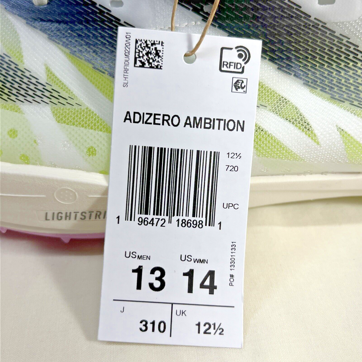 ランプ adidas Size: 13 Adizero Ambition Track & Field Lightstrike Running
