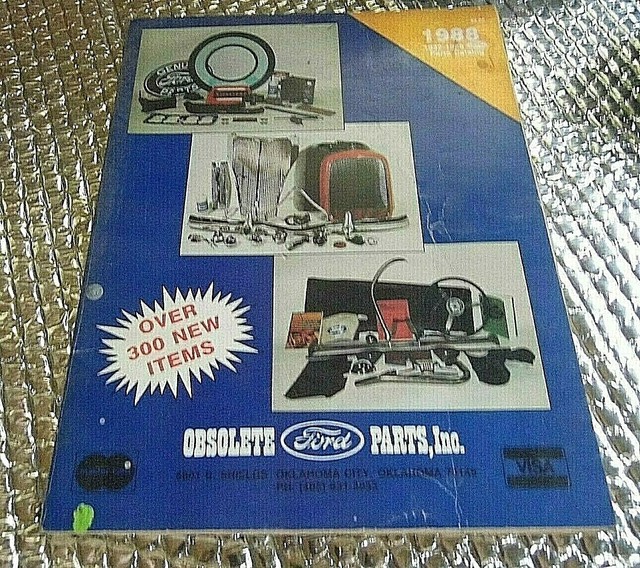 1988 Obsolete Ford Inc Parts Catalog for 1932 to 1948 Fords eBay