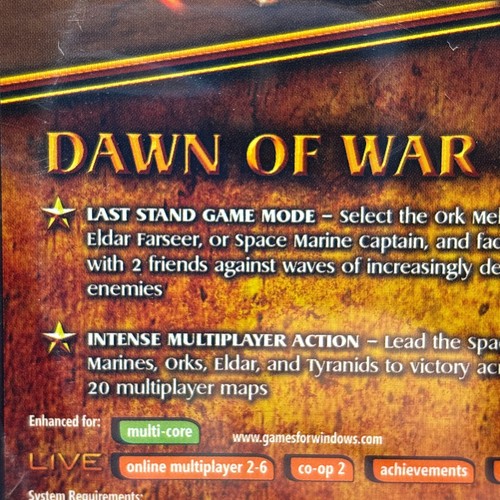 Warhammer 40.000 Dawn of War II y Chaos Rising Gold Edition DVD PC Windows - Imagen 3 de 10