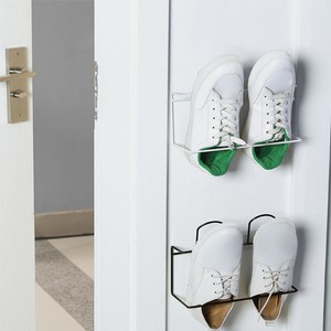 Shoe Rack Wire Hanging Home Wall Storage Slipper Holder Hanger Shoe Rack Wire Hanging Home Wall