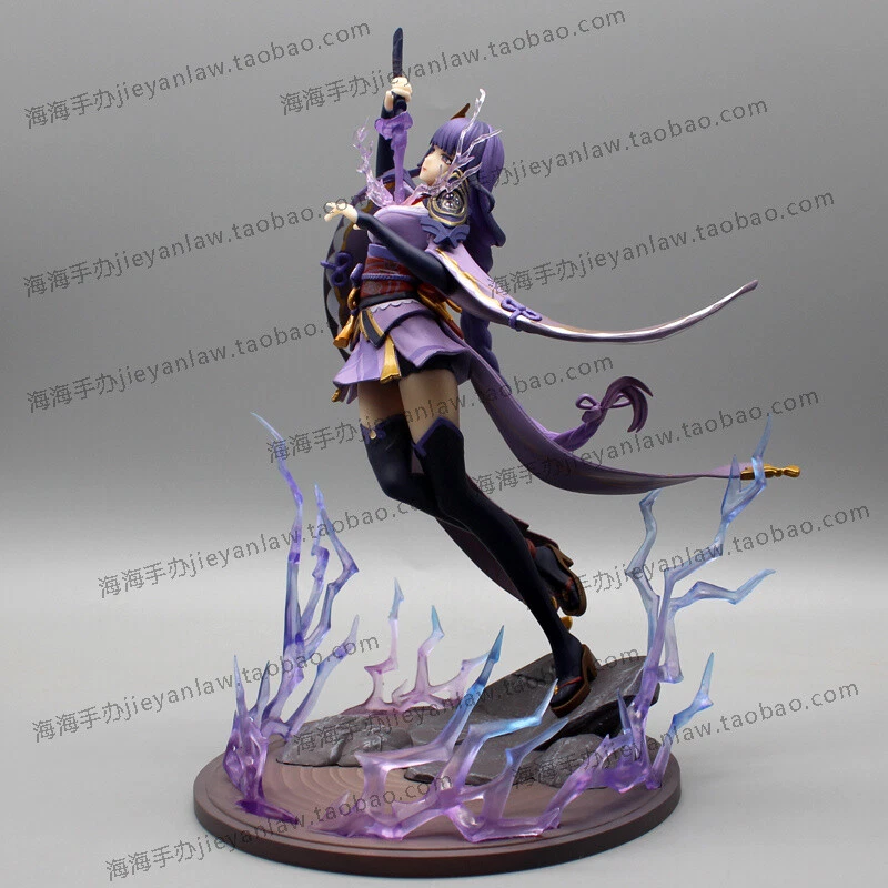 Genshin Impact Inazuma Beelzebul Raiden Shogun Cosplay GK Figure 31 cm Statue