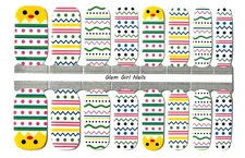 Easter Chicks Nail Polish Strips / Nail Wraps / Nail Stickers