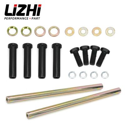 2x Front Lower A-ARM Bushing Shaft Kit For Polaris Sportsman 400 500 600 700 800