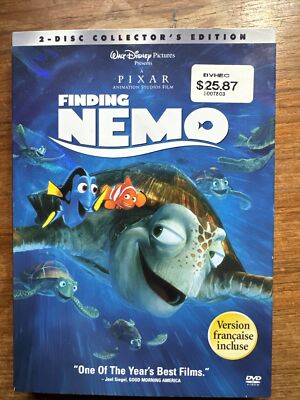 Finding Nemo (DVD, 2003, 2-Disc Set) Brand New Sealed