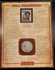 1889 BU/UNC Morgan Silver Dollar - PCS LEGENDS OF THE WEST "Bill Tilghman" — photo 2
