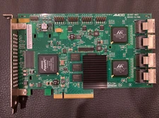 AMCC 9650SE-12ML/16ML 4 Port PCIe SATA II RAID Controller Card
