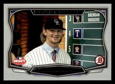 2015 Bowman Draft Brendan Rodgers Draft Night #DN-1