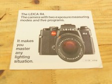 The Leica R4 Brochure Prescision World Wide