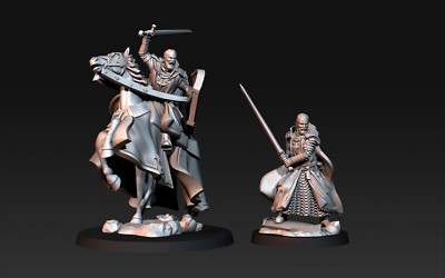High Human King 28mm fantasy wargaming miniatures dungeon and dragons dnd mini
