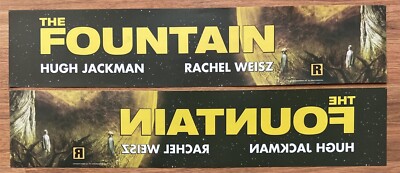   The Fountain (2006) - Double-Sided - Movie Theater Mylar / Poster 5x25