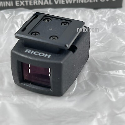 New RICOH GV-3 External Mini Viewfinder for GR IIIx Camera 40mm 