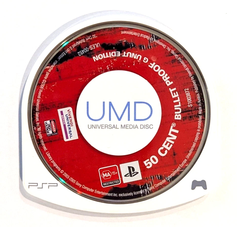 50 Cent Bulletproof G Unit Edition Playstation Portable Complete with Manual CIB - Image 4 of 4